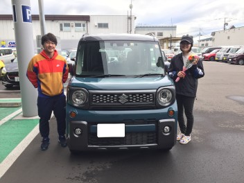 Ｉ様　スペーシアギア納車おめでとうございます！